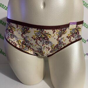 Lane Bryant Cacique Hipster Panties Underwear Cotton Blend Floral Plus 18 / 20